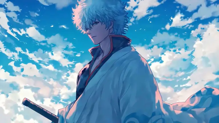 Gintoki Under Blue Sky