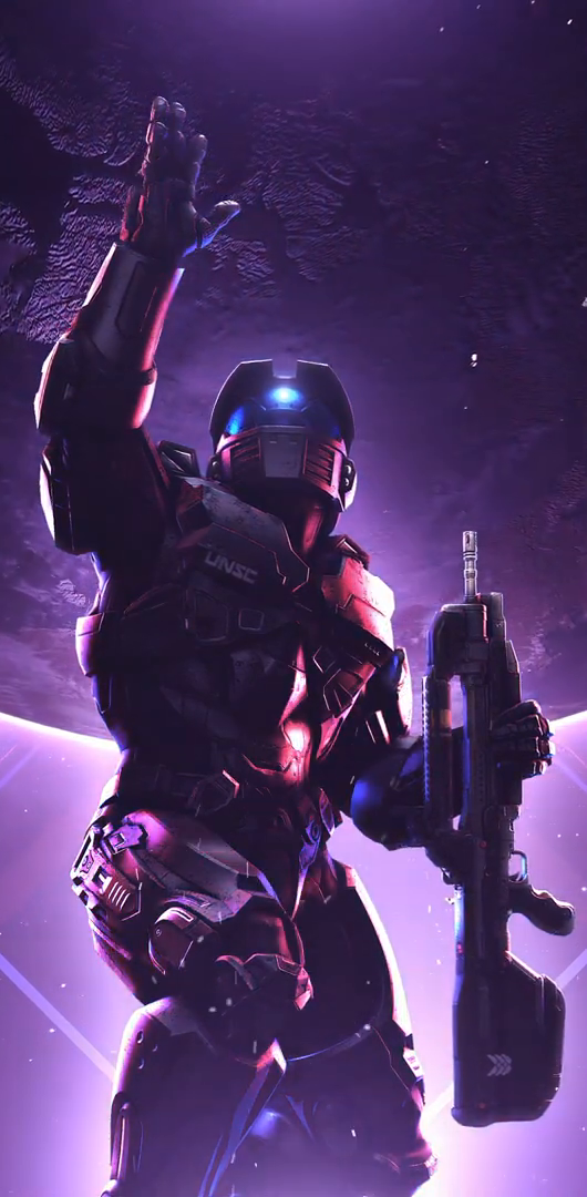 Android and iPhone Halo Game HD Phone Live Wallpaper