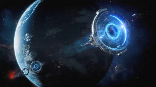 Space Station AI Live Wallpaper