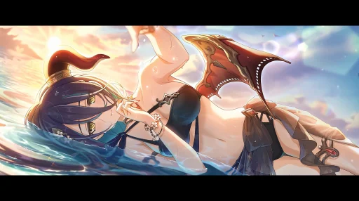 The baby princess can see status windows