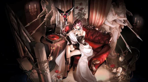 Girl in Room Live Wallpaper