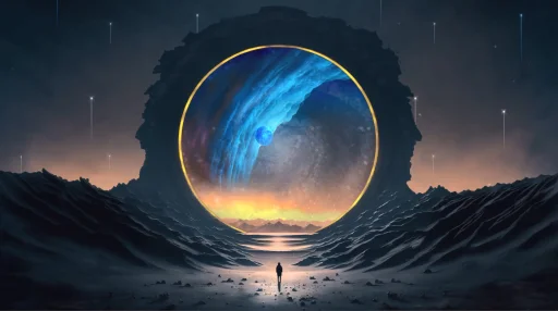 Space Portal HD Live Wallpaper