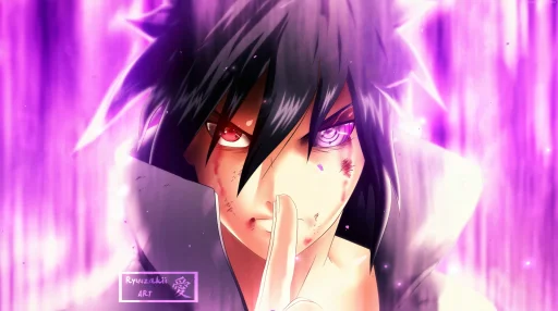 Sasuke Glow 4K Live Wallpaper