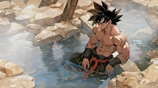 Goku Relax 4K Live Wallpaper