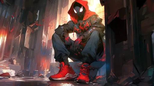 Cool Miles Morales Spider-Man 4K Live Wallpaper