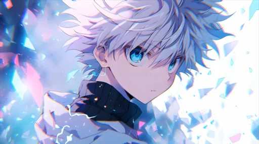 Killua Lightning Godspeed - Hunter x Hunter 4K Live Wallpaper