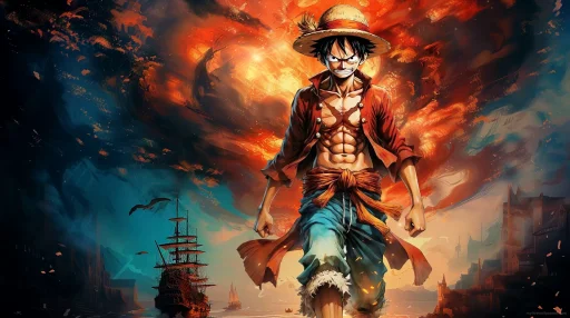 Luffy - Pirate King 4K Live Wallpaper