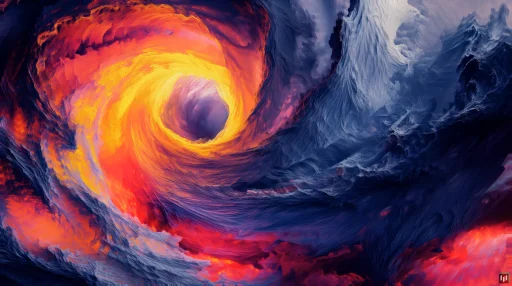 Space Tornado  Remastered 4K Live Wallpaper