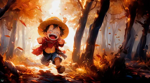 Luffy Kid - One Piece Live Wallpaper