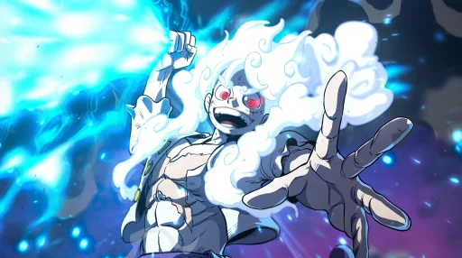 Luffy Gear 5 Strike Live Wallpaper