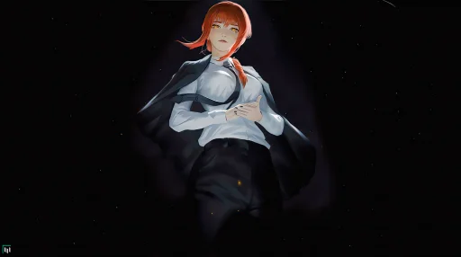 Makima Chainsaw Man Dark Live Wallpaper