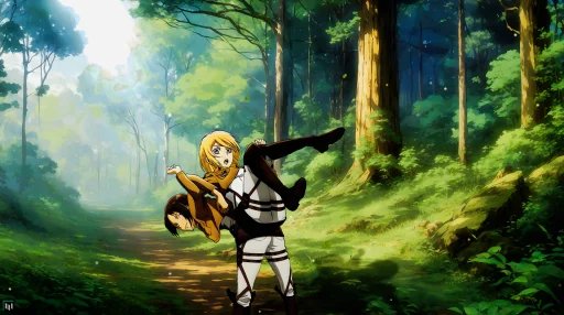 Ymir x Historia Attack on Titan Live Wallpaper