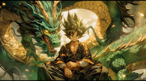 Goku vs Shenron Live Wallpaper