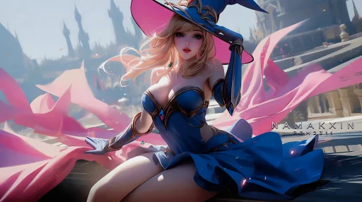 Pretty Witch Live Wallpaper
