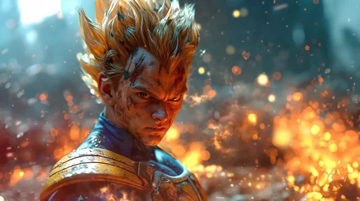 Vegeta Dragon Ball Z Live Wallpaper by Blooderscrew