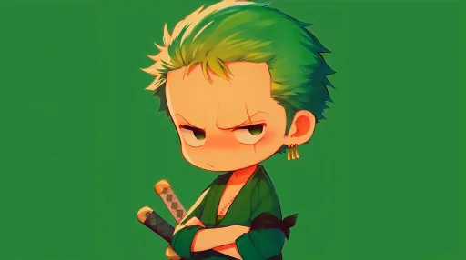 Chibi Roronoa Zoro Live Wallpaper