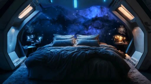 Space Bedroom Dreamscape Live Wallpaper