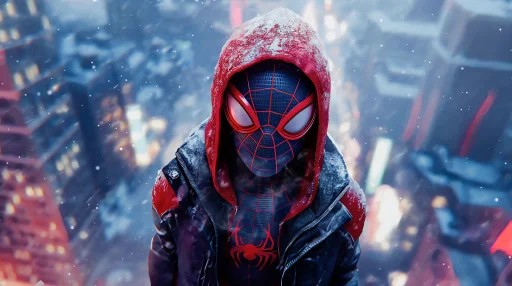 Winter Spider-Man Live Wallpaper