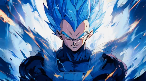Vegeta Blue Live Wallpaper