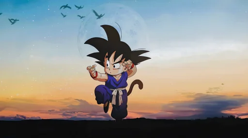 Kid Goku Training Live Wallpaper