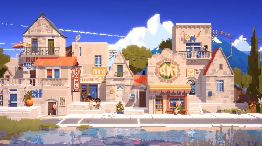 Pixel Summerhouse Live Wallpaper