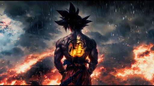 Mysterious Goku Live Wallpaper