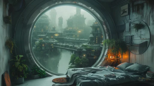 Apocalyptic Room Dreamscape Live Wallpaper