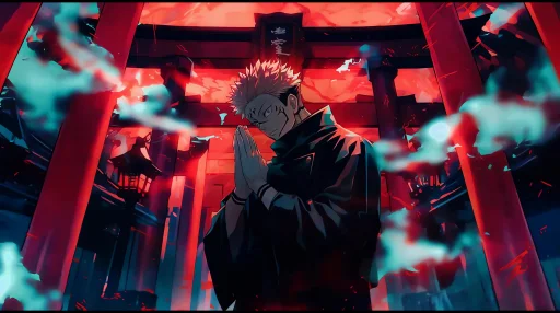 Pray of Sukuna Jujutsu Kaisen Live Wallpaper
