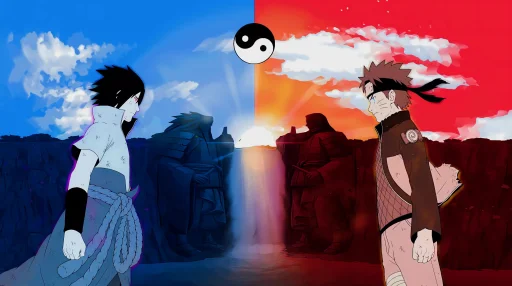 Epic Duel: Naruto vs Sasuke - Live Wallpaper