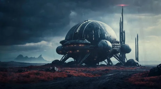 Rainy Future Dreamscape Live Wallpaper