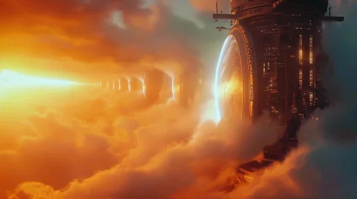 Futuristic Dreamscape Live Wallpaper