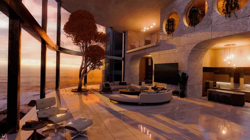 Modern Apartment Live Wallpaper