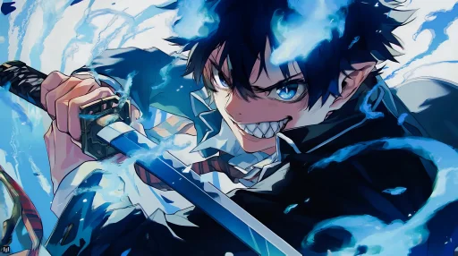 Blue Exorcist - Rin Okumura Live Wallpaper