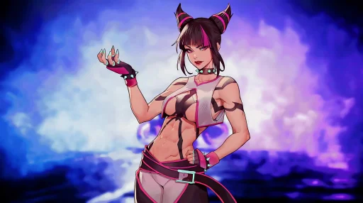 Street Fighter: Juri Han - Live Wallpaper