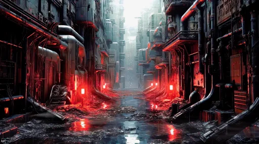 Rain Futuristic City Live Wallpaper