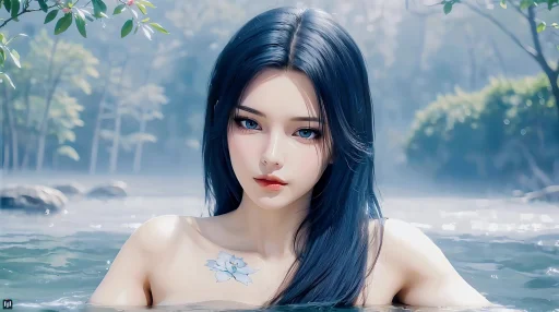 Forest Girl Live Wallpaper