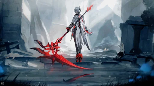 Genshin Arlecchino Live Wallpaper