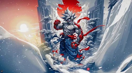 Mystic Goku Live Wallpaper