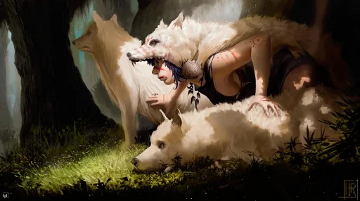 Princess Mononoke - Live Wallpaper