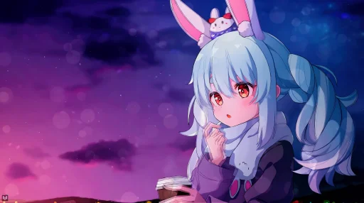 Pekora - Chill Lofi Live Wallpaper