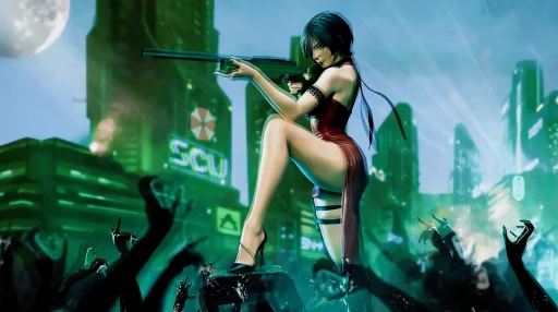Ada Wong - Zombies Live Wallpaper