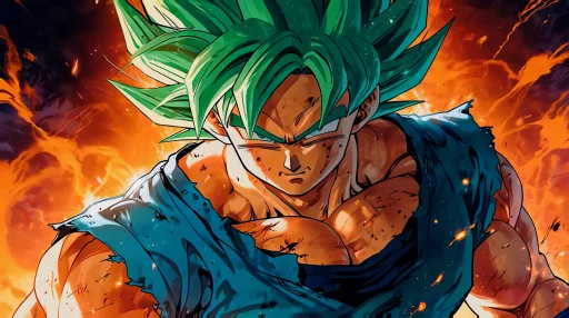 Goku Green Live Wallpaper