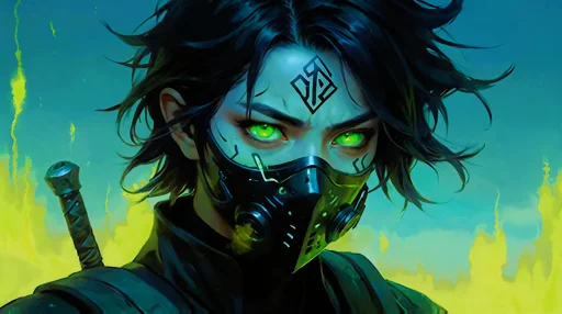 Toxic Masterpiece Live Wallpaper