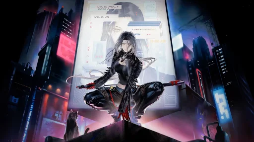 Cyber City - Samurai Live Wallpaper