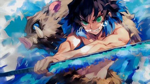Inosuke Kimetsu No Yaiba Live Wallpaper