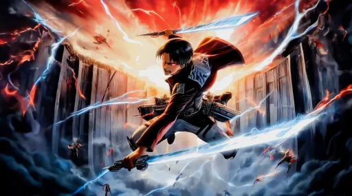 Levi Ackerman Rage Mode Live Wallpaper
