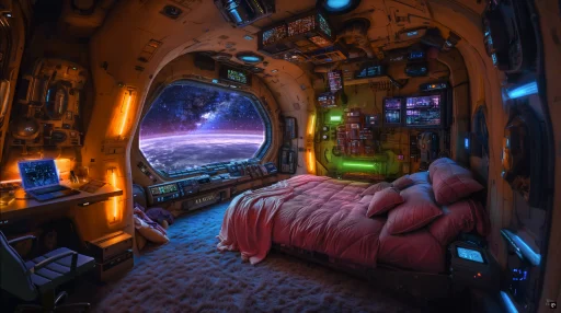 Galaxy Room Live Wallpaper