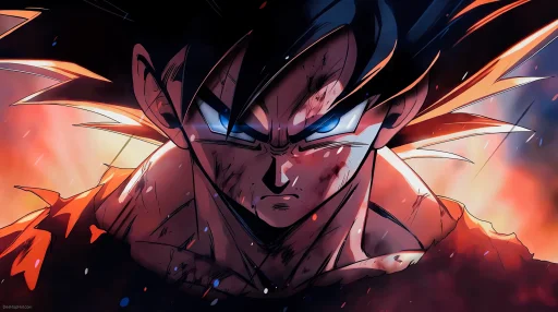 Furious Son Goku Live Wallpaper