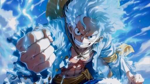 Gear 5th Luffy from One Piece Live Wallpaper