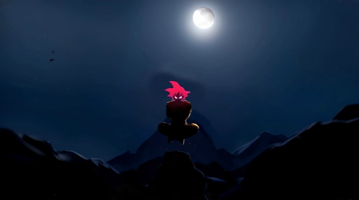 Goku At Night Dragon Ball Live Wallpaper